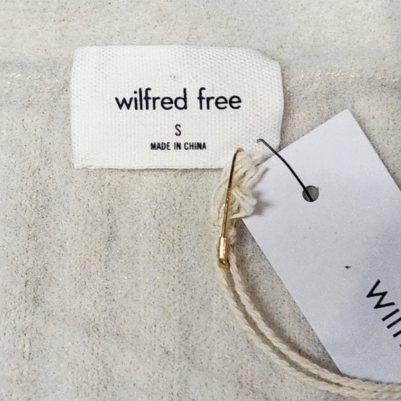 Wilfred Cream Ribbed Cardigan - Picture 5 of 14